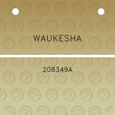 waukesha-208349a