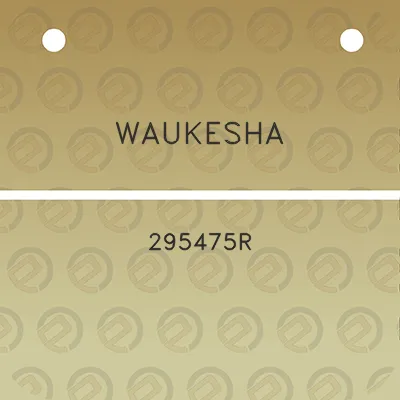 waukesha-295475r