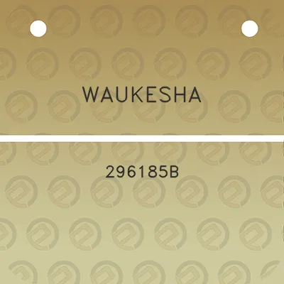 waukesha-296185b