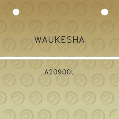 waukesha-a20900l