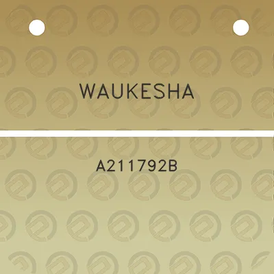 waukesha-a211792b