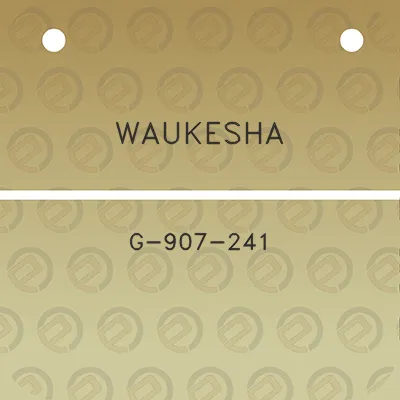 waukesha-g-907-241