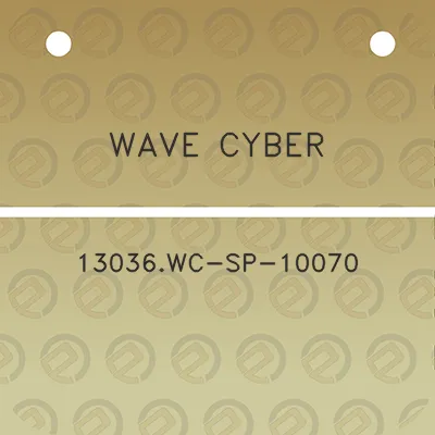 wave-cyber-13036wc-sp-10070