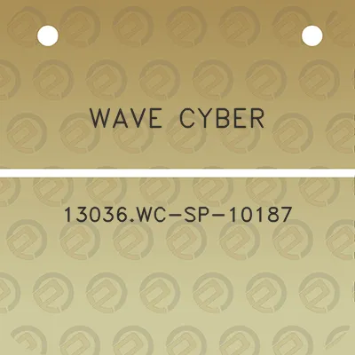 wave-cyber-13036wc-sp-10187