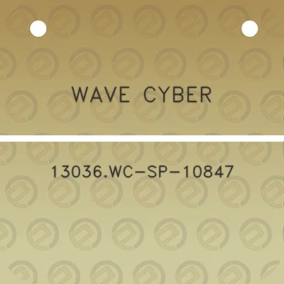 wave-cyber-13036wc-sp-10847