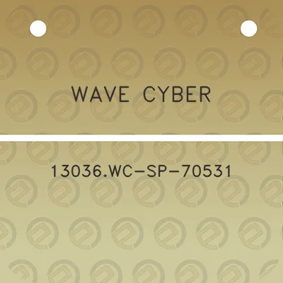 wave-cyber-13036wc-sp-70531