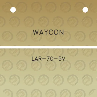 waycon-lar-70-5v