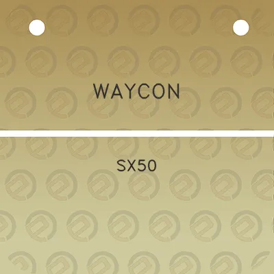 waycon-sx50