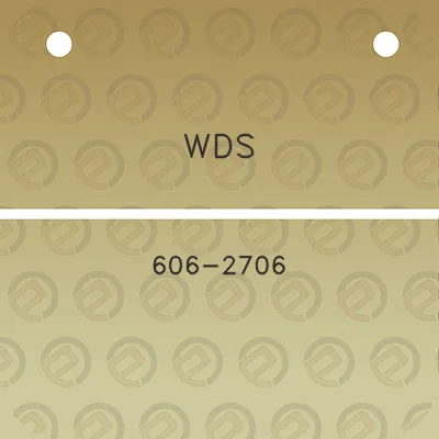 wds-606-2706