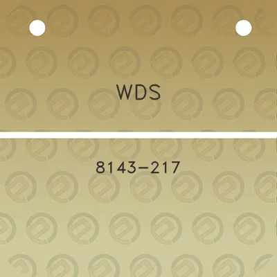 wds-8143-217