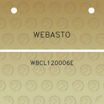 webasto-wbcl120006e