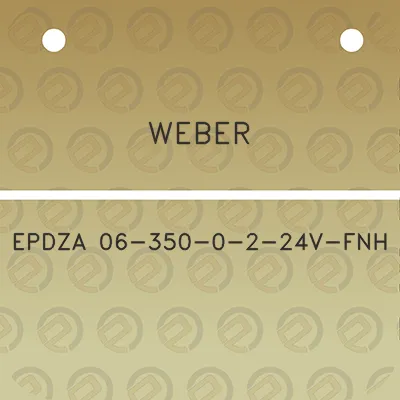 weber-epdza-06-350-0-2-24v-fnh