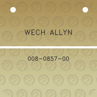 wech-allyn-008-0857-00