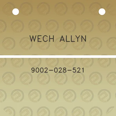 wech-allyn-9002-028-521