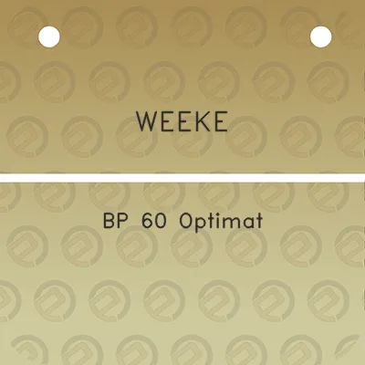 weeke-bp-60-optimat