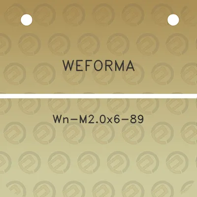 weforma-wn-m20x6-89