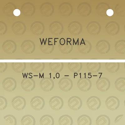 weforma-ws-m-10-p115-7