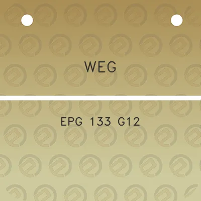 weg-epg-133-g12