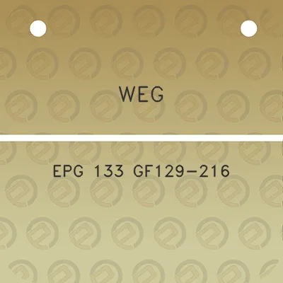 weg-epg-133-gf129-216