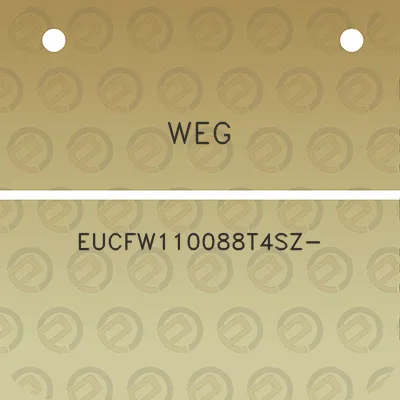 weg-eucfw110088t4sz