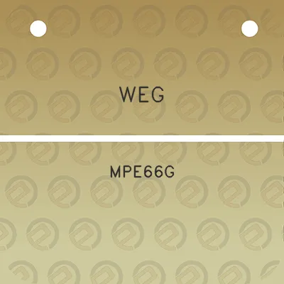 weg-mpe66g