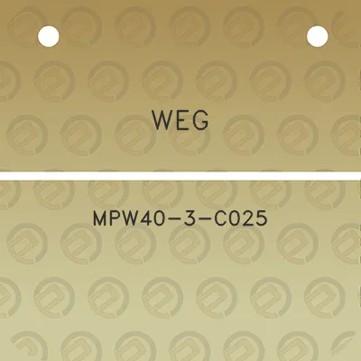 weg-mpw40-3-c025