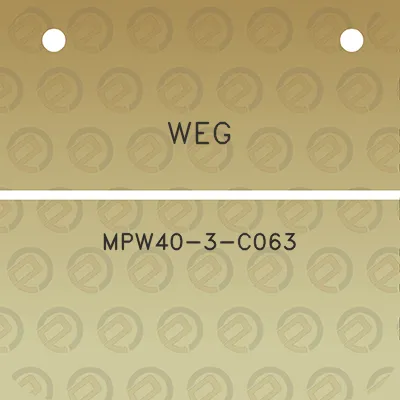 weg-mpw40-3-c063