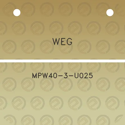 weg-mpw40-3-u025