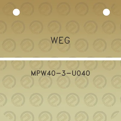 weg-mpw40-3-u040