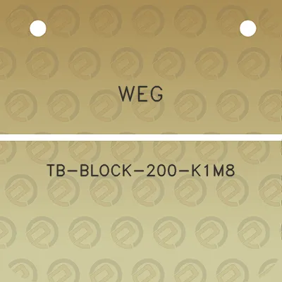 weg-tb-block-200-k1m8