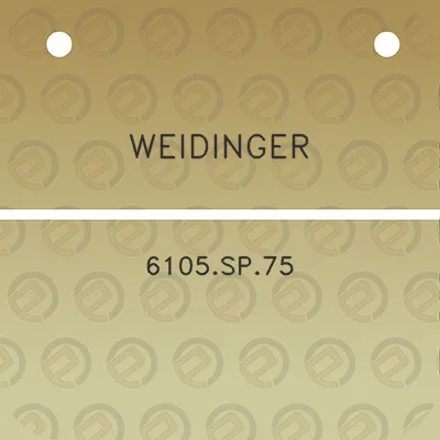 weidinger-6105sp75