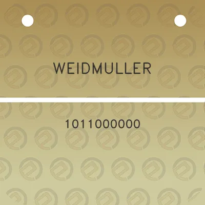 weidmuller-1011000000