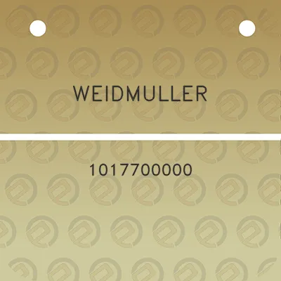 weidmuller-1017700000