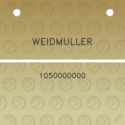 weidmuller-1050000000