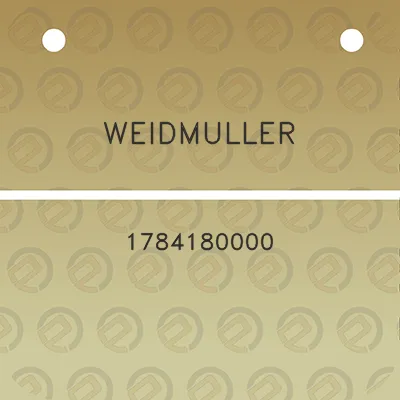 weidmuller-1784180000