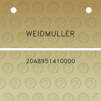 weidmuller-20a8951410000