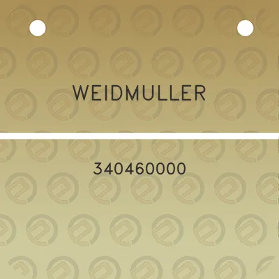 weidmuller-340460000