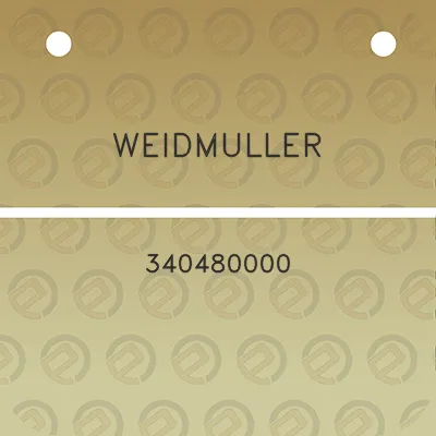 weidmuller-340480000