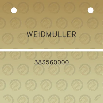 weidmuller-383560000