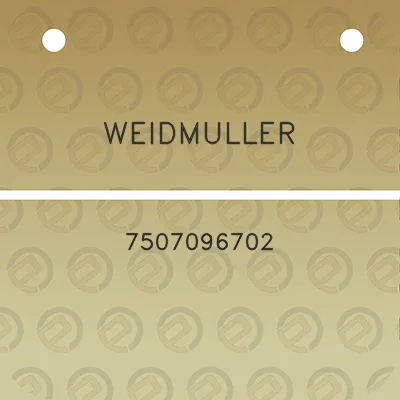 weidmuller-7507096702