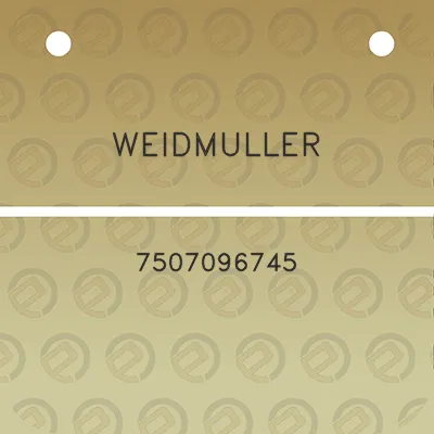 weidmuller-7507096745