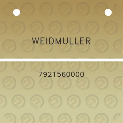 weidmuller-7921560000