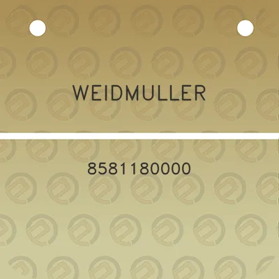 weidmuller-8581180000