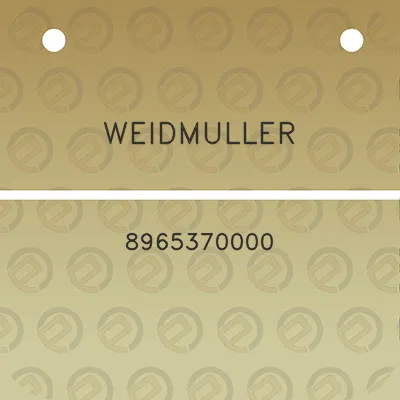 weidmuller-8965370000