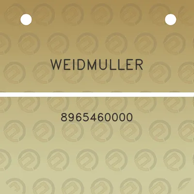 weidmuller-8965460000