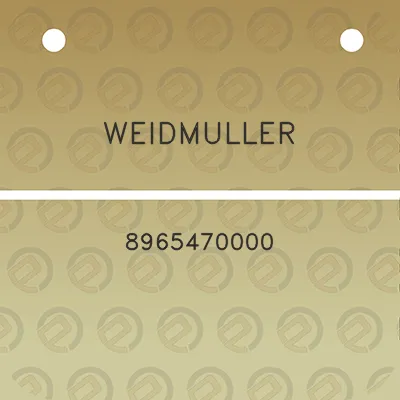 weidmuller-8965470000