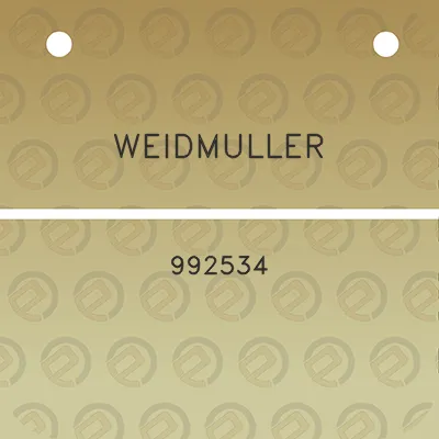 weidmuller-992534