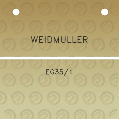 weidmuller-eg351