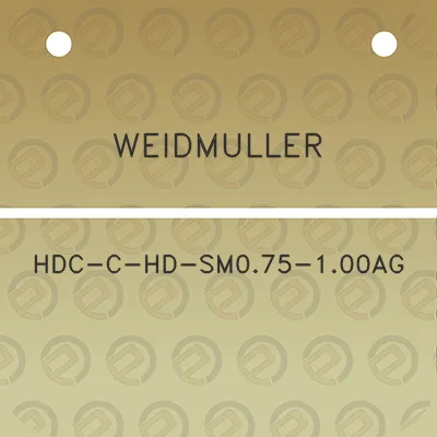 weidmuller-hdc-c-hd-sm075-100ag