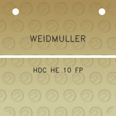 weidmuller-hdc-he-10-fp